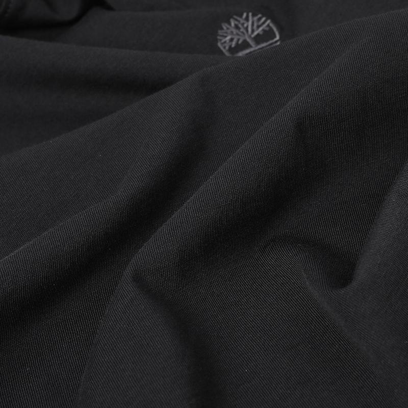 Timberland Mountain Series Outdoor Cotton Comfortable Casual Crew Neck Long Sleeve T-Shirt Men T-Shirts Black A5XVK-X65