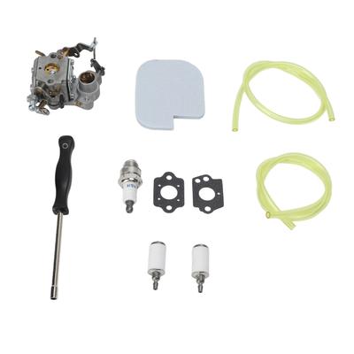 Carburetor Air Filter Kit Aluminum Alloy 545070601 for Poulan P3314 P3314WS P3314WSA P3416 P3516 P3516PR Chainsaw