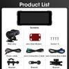 6,86 Zoll GPS-Navigation Motorrad DVR Drahtlose Carplay Android Auto Wasserdicht Moto Tragbare Dual Bluetooth Motorrad Monitor