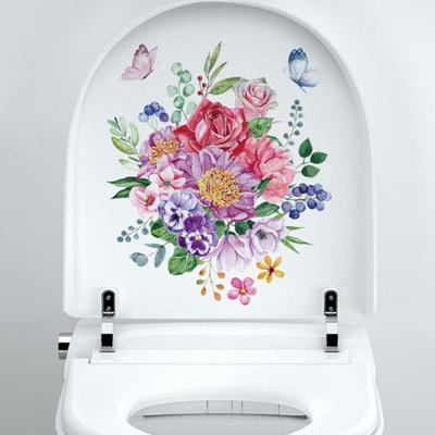 Adesivo rimovibile autoadesivo impermeabile in PVC per bagno, decorazione da parete, decorazione per la casa