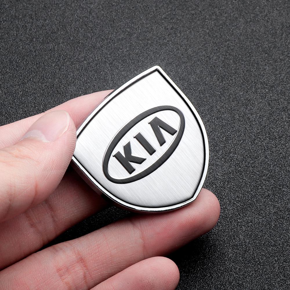 2026 Hot Car Sticker Car Styling 3D Metal Emblem Body Trunk Decor Badge Sticker For KIA Sportage Ceed Sorento Cerato Picanto Rio