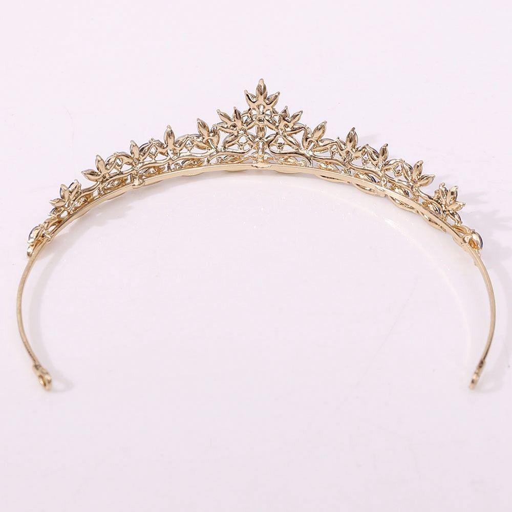 Headband Bridal Tiara Leaf Bridal Crown Korean Style Bridal Headwear Women Tiara Wedding Jewelry