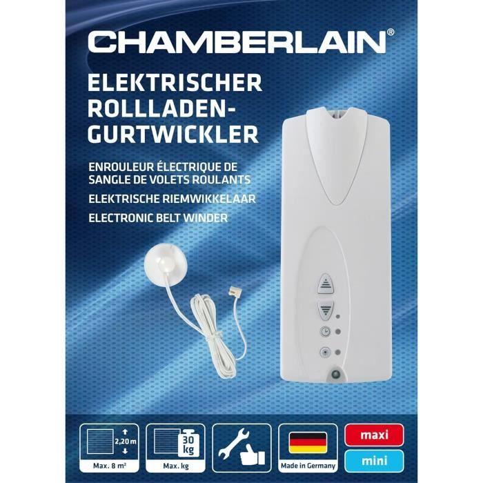 Sangle de volet roulant électrique - Chamberlain - wpd30u de 05 - PVC - 220 cm - Blanc