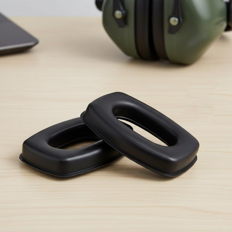 Silicone Ear Cushions Noise Reduction Comfortable and Breathable For Leight by Impact Headphones