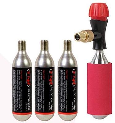 TNI CO2 hustilka valec vzduch US a francúzsky CO2 valec 16g x 4 set, ventil, štýl,