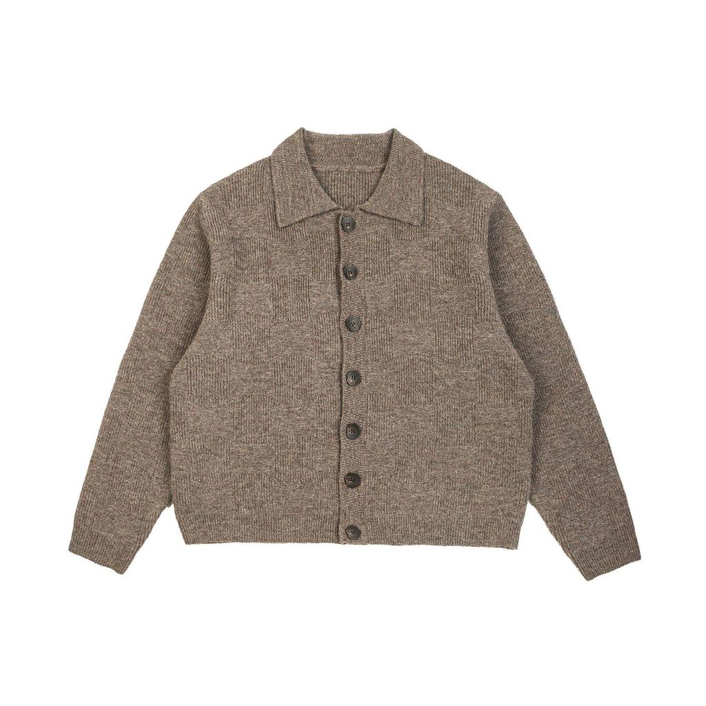 Unisex Japanese Knit Cardigan Jacket for Autumn/Winter - Heavyweight, Versatile, Loose Style