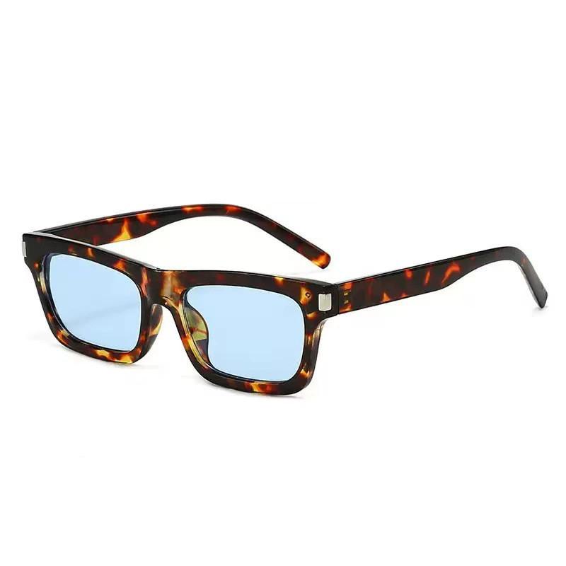 Square Vintage Sunglasses For Women With Uv400 Protection And Gray Lenses For Outdoor Fashion
