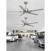 Five-Leaf Stainless Steel Restaurant without Light Commercial Ceiling Fan