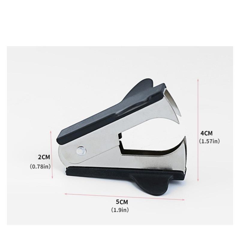 1pc Stainless Steel Staple Remover Nail Puller - Multi-Color Ergonomic Design for Home & Office Use, Staple Remover for Desk