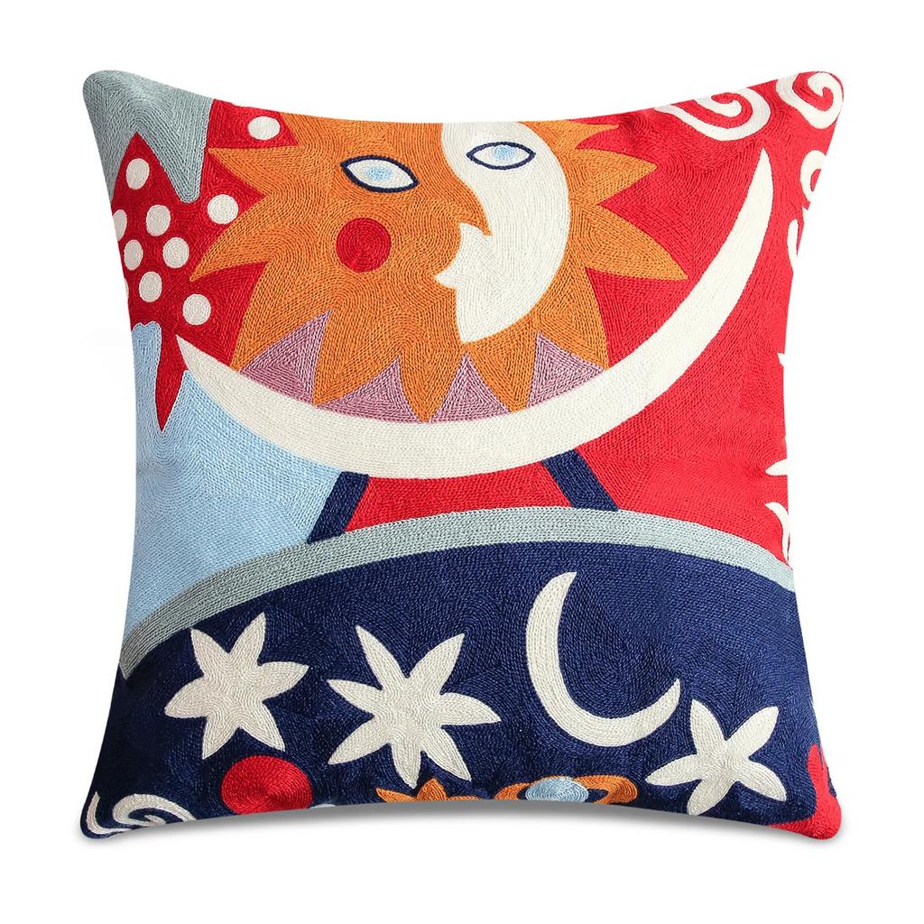 45x45cm Abstract Cushion Cover Pained Picasso Graffiti Pillow Case Art Painting Streak Face Pillowcase Modern Art Home Decor