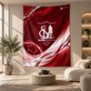 Decorative Tapestry,Sevilla FC Printed Wall Art, Lightweight Wall Hanging For Bedroom Background