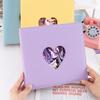 Heart Cutout Binder 5 Pocket 6 Pocket Card Album, Large 50 Pages Kpop Idol Photocard Holder, Soft PU Card Collect Book for Fans