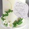 1Pc Silicone Mold For Leaves And Flowers Chocolate Gummy Cake Decoration Mold Leaf Cake Decoration Aromatherapy Gypsum Mold