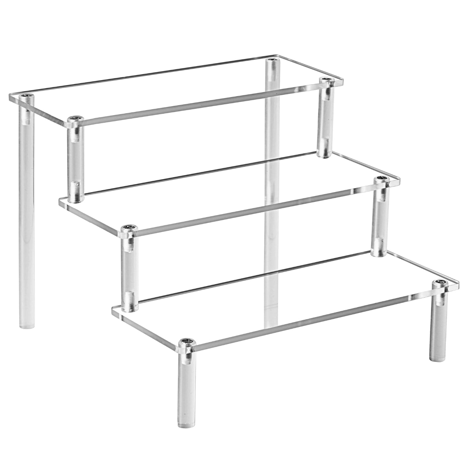 

Acrylic Honpo 3-Tier Display Stand Shelf Table Collection Case Pedestal 20cm Width