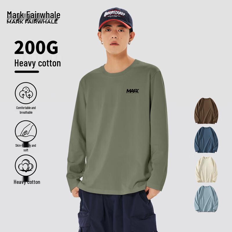 Men's Mark Fairwhale 2025 Heavyweight Cotton Long Sleeve Tee