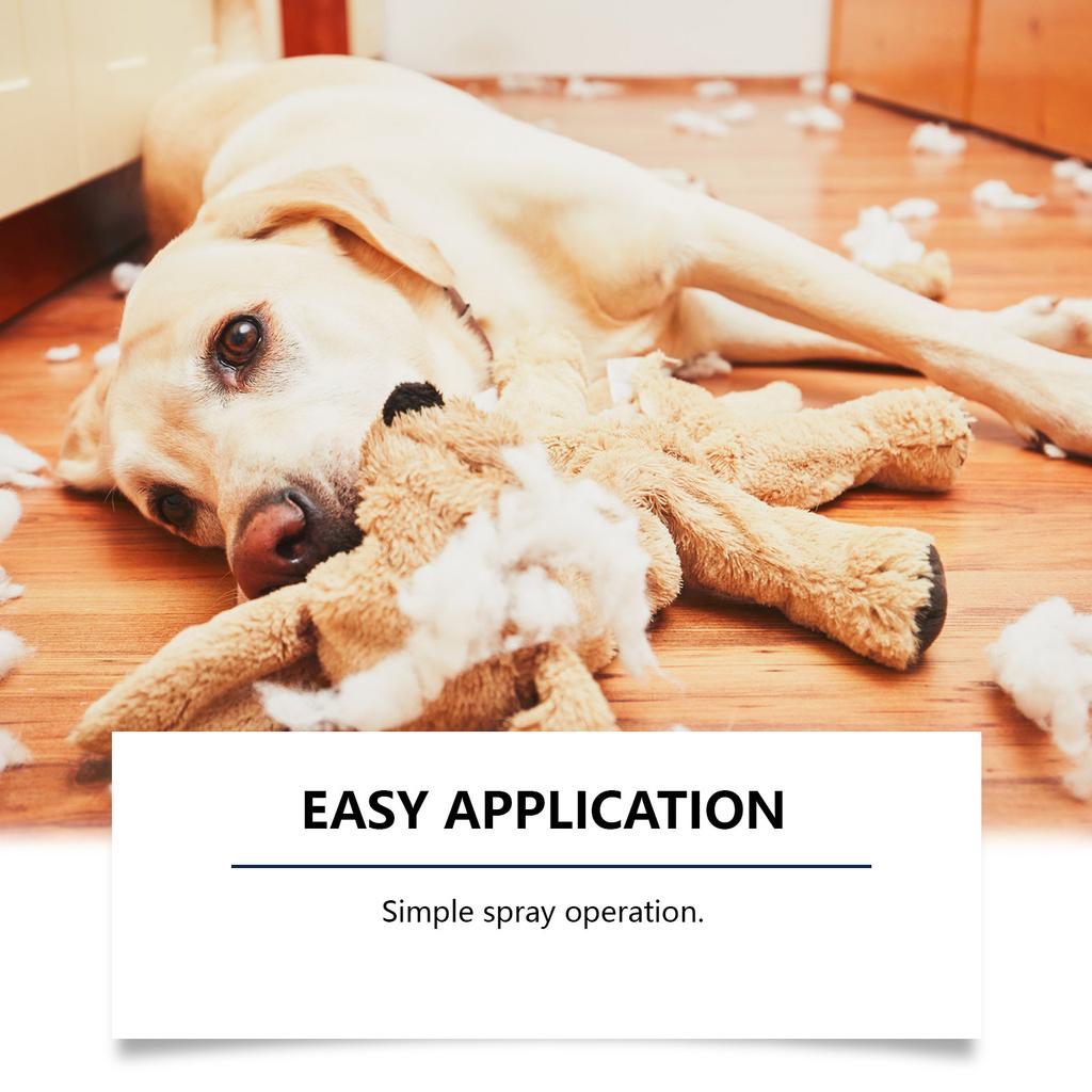 Lo Spray Ferma il Masticare E lo Spray Anti-masticazione per Cani Protegge i Mobili Senza Irritazione 100ML