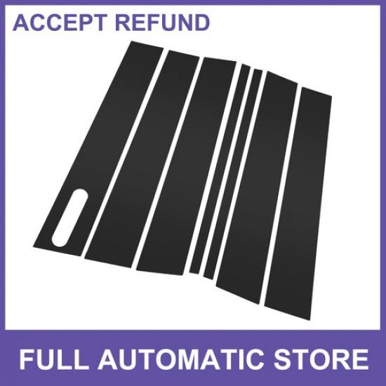 

7 Pcs Door Pillar Window Trim for Ford Explorer 02-10 Black