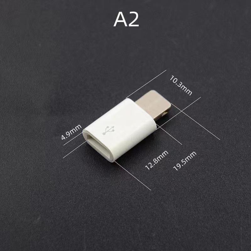 "Micro USB Female to Type-C Adapter Converter pro Android, Apple a Huawei - OTG nabíjení a přenos dat"