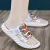 Summer Youth Slippers Men Comfortable Soft Unique High Quality Slippers Non-Slip Outside Flip Flops Thick-Soled Toe Sandals