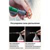 High Pressure Garden Sprayer Nozzle, Adjustable Spray Head Replacement for Plastic Bottles