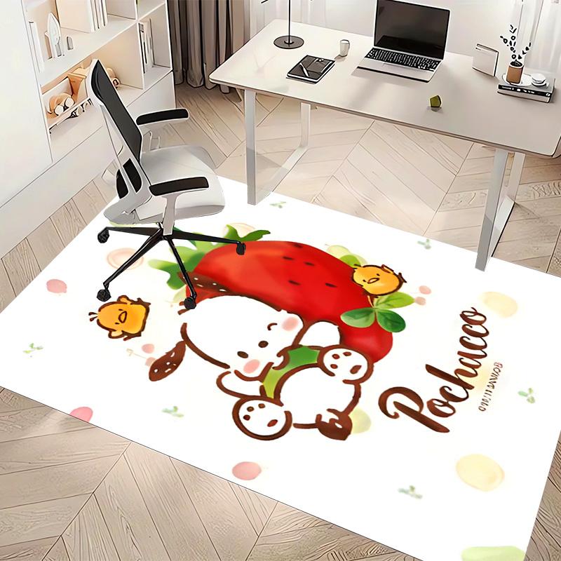 Sanrio2 Printed Absorbent Washable Carpet, Non-Slip Bathroom Mats, Kitchen Rugs, Yoga Mat,Living Room Entrance, Camping Picnic Rugs