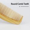 bamboo anti-static comb anti-static curly hair suitable for smooth massage home salon use Special for real hair wigs