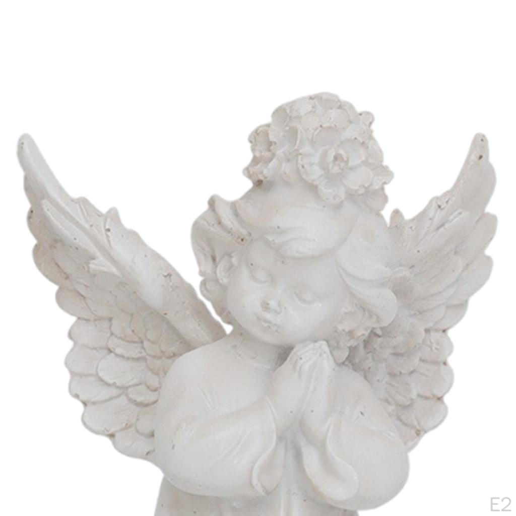 Engelsputten-Flügel-Statue für Garten und Heimdekoration