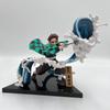 Demon Slayer Anime Figure Kamado Tanjirou Kimetsu No Yaiba Action Figure Kokushibou /Daki Figurine Doll Toys