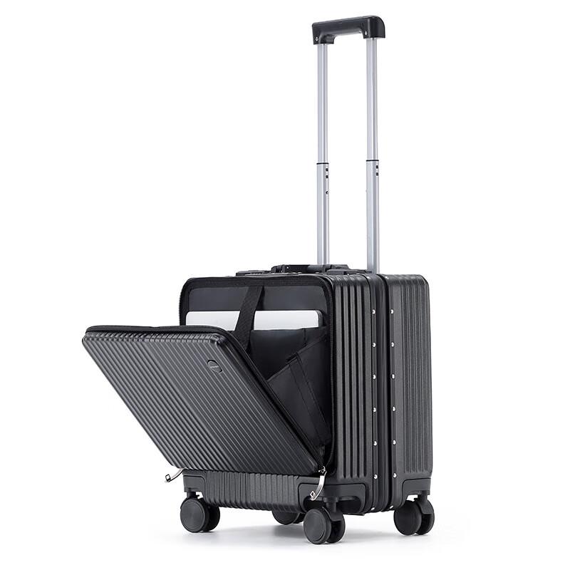 OEING Aluminum Frame Travel Luggage 18 Inch