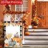 Thanksgiving Pumpkin Buffalo Grid Garden Flag_2 (1)- Outdoor Garden Flag Double-sided Home Decoration Courtyard Decoration Outdoor Decoration Lawn Dec