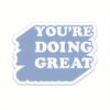 Cute Fridge Magnets | Self Care Refrigerator Magnet | You're Doing Great | You Can Do Hard Things Magnet