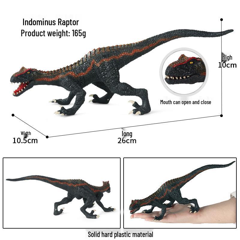 Jurassic Simulation Dinosaur Toys: Spinosaurus, Tyrannosaurus Rex, Mosasaurus