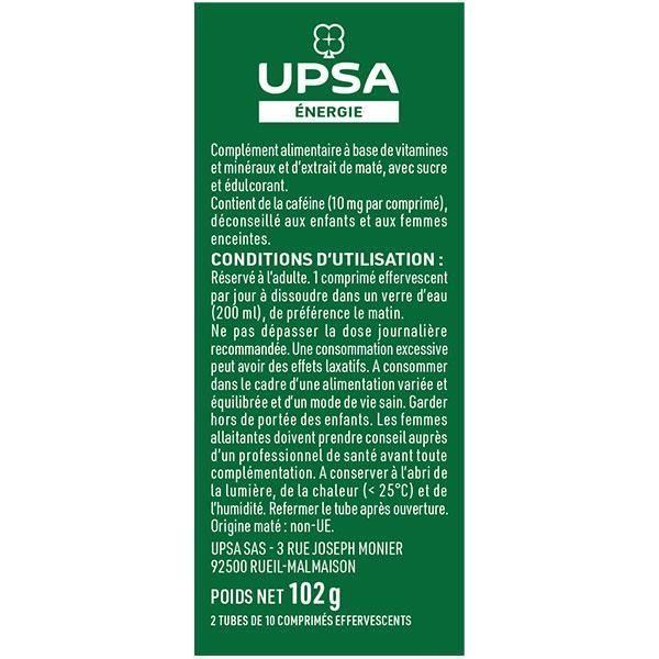 UPSA Booster 5 En 1 20 Comprimés