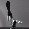 Silicone Tube Pipe Kitchen Sink Faucet Hot and Cold Water Mixer Tap 360 Degree Rotating Flexible Hose Tap Deck Mount Single Hole