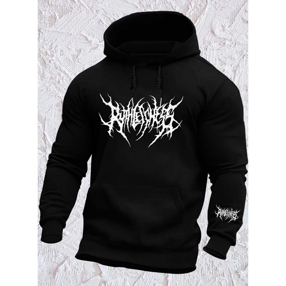 New Autumn and Winter Men s Hoodie Pullover, Outdoor Jogging and Fitness Training Long Sleeved Hoodie S