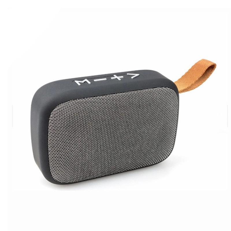 Altoparlante Bluetooth Portatile in Tessuto Mini Altoparlanti Bluetooth Wireless Altoparlante HIFI per Esterno e Interno Supporto Scheda TF Radio FM Aux
