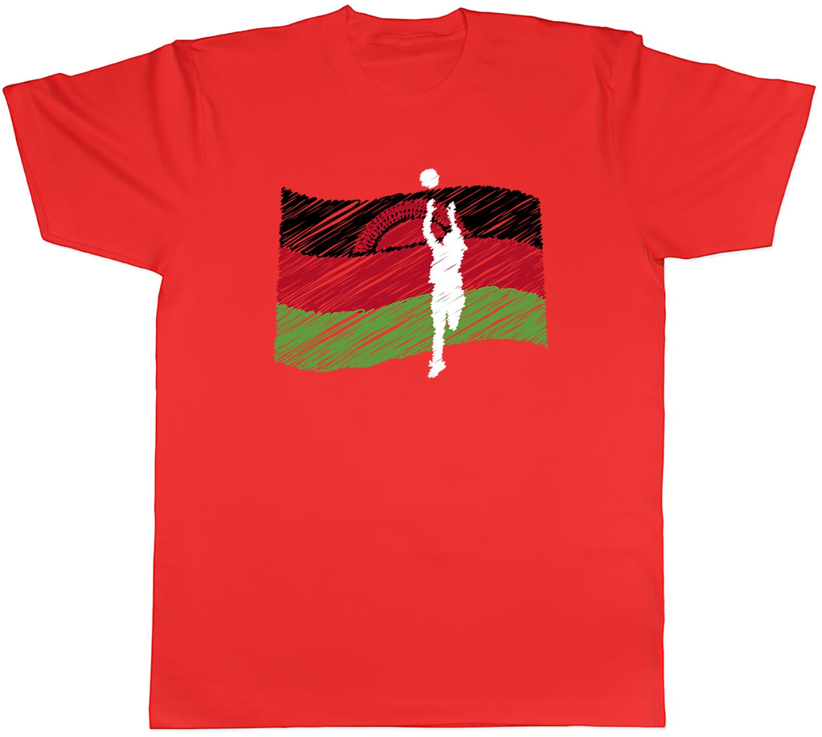 Netball Malawi Flag Unisexs Unisex TShirt Tee S