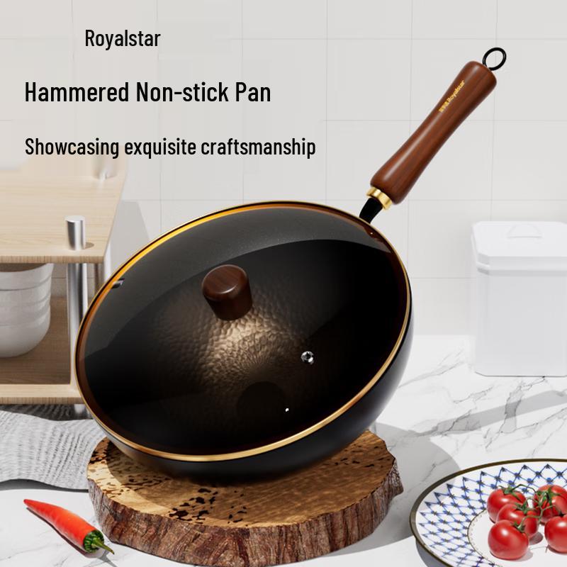 Royalstar 32CM Hammered Non-stick Wok