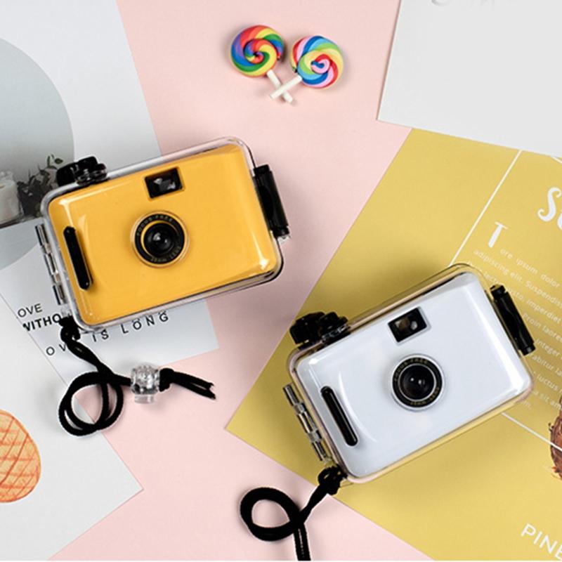 35mm Retro Filmkamera Manuell Kinder Point-and-Shoot-Kamera 3 Meter Wasserdicht Nicht-Einweg-Filmkamera Abschlussgeschenk