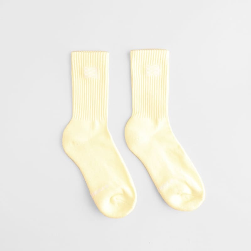 ETERNAL YOU Winglet Socks_Light Yellow