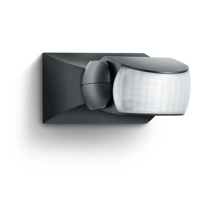 Détecteur De Mouvement Infrarouge IS 1 120° Orientable Portée 10m IP54 - STEINEL - Noir