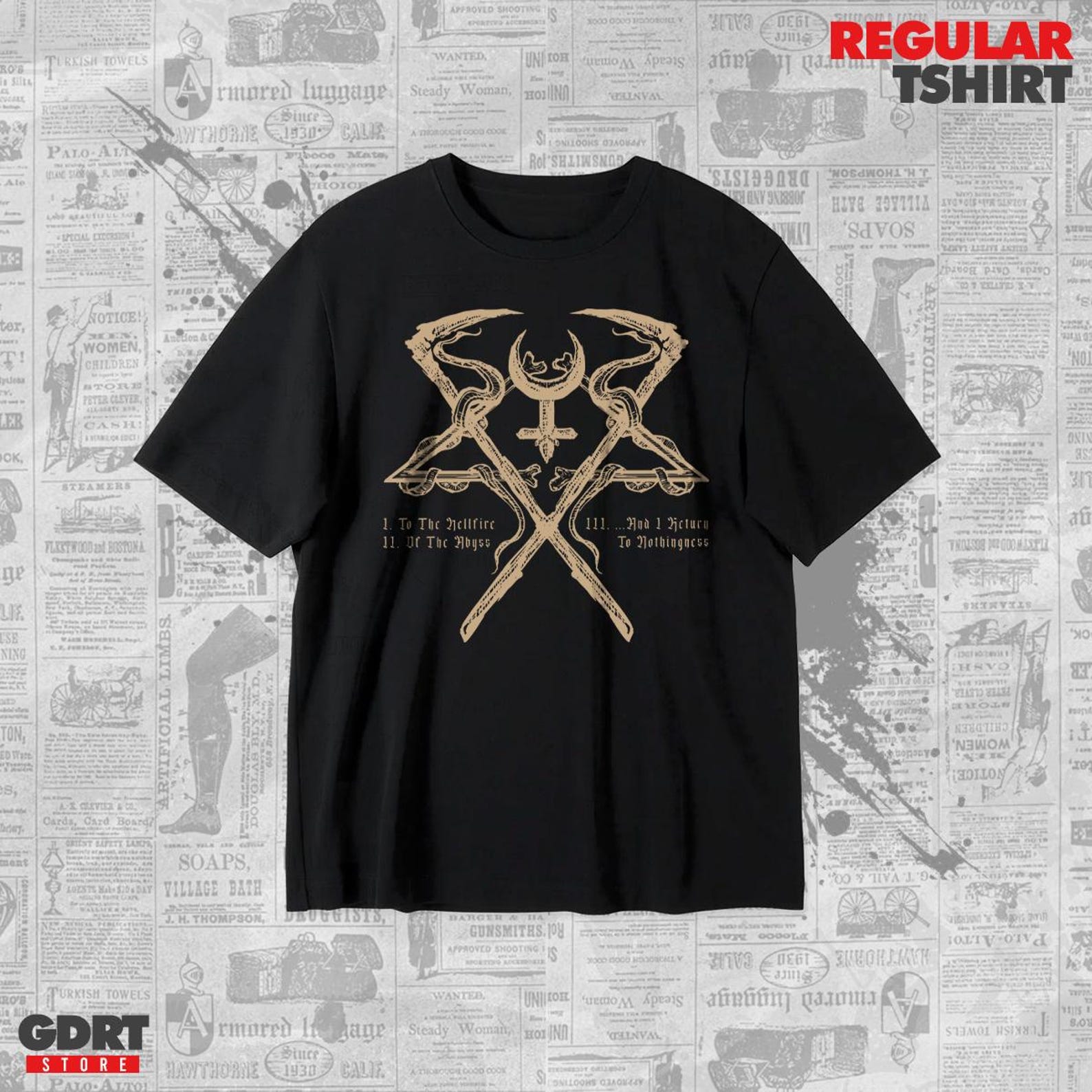 Lorna Shore T shirt - Immortal - Unisex Heavy Shirt S