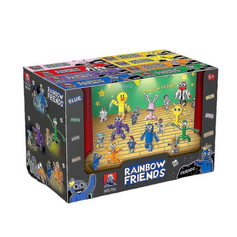 Kinder Roblox Rainbow Friends Baustein Spielzeug Bausteine Figur Zusammenbau Modell Spielzeug