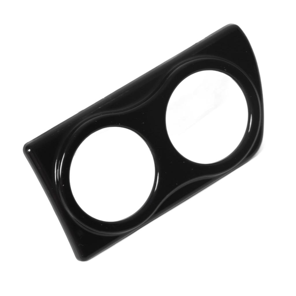Doppel-Armaturenbrett-Anzeigenhalter Lüftungsschlitz-Anzeigenhalter Glänzend Schwarz Ersatz für Vauxhall Astra H VXR MK5 RHD
