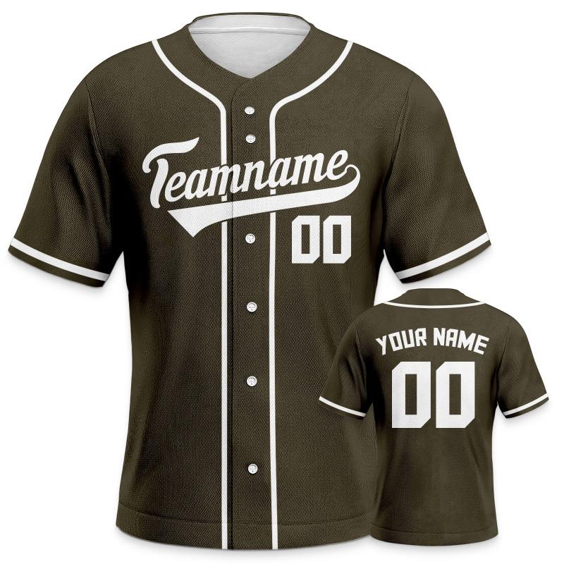 Baseballtrikot für Fans Einfaches Baseball-Shirt