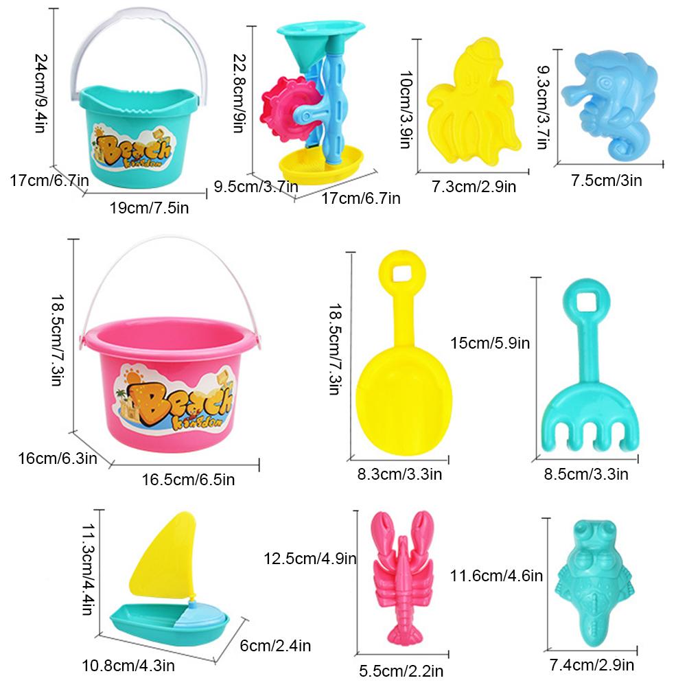 Пляжная игрушка Набор для копания песка Песок Игрушка для детей Образовательные — фото 13