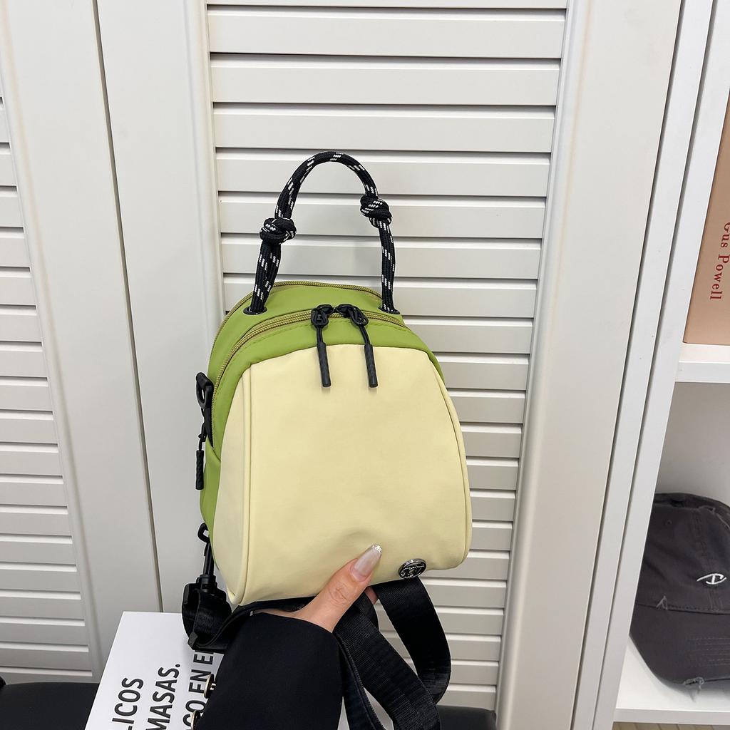 Schoolbag1011 Classic Japanese New Lightweight Simple Handbag Korean Large Capacity Shell Bag One Shoulder Crossbody Backpack