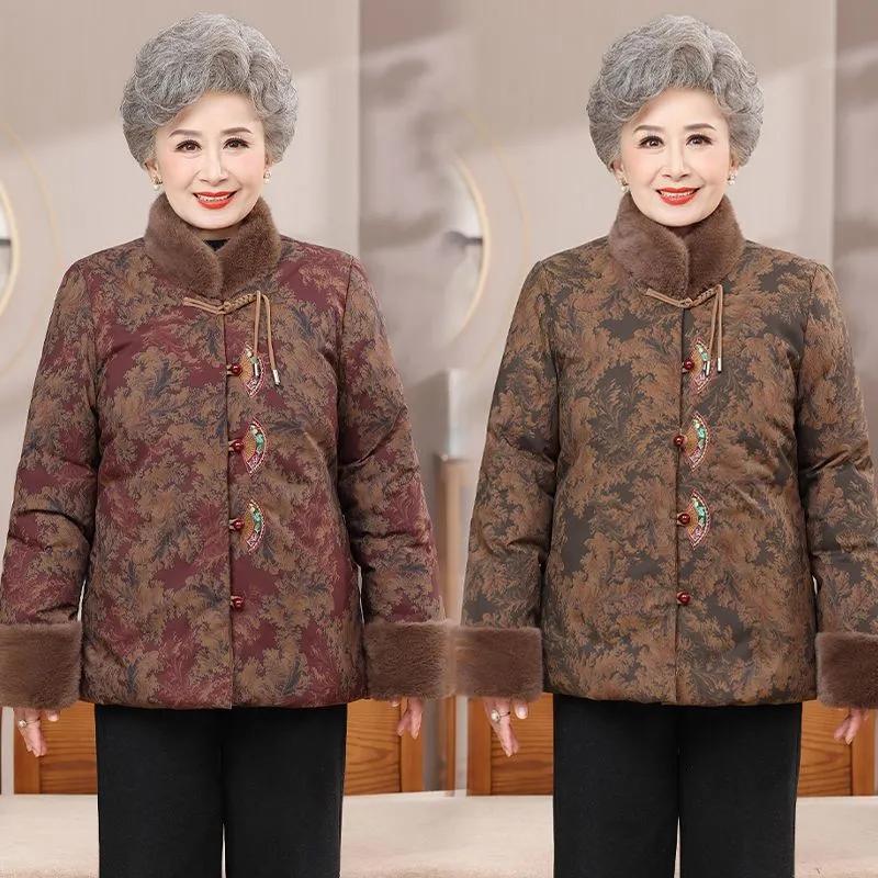 Kurtka damska z kapturem, puchowa, bawełniana, nowa, krótka, zimowa, w dużym rozmiarze, gruba, wielokieszeniowa, ocieplana