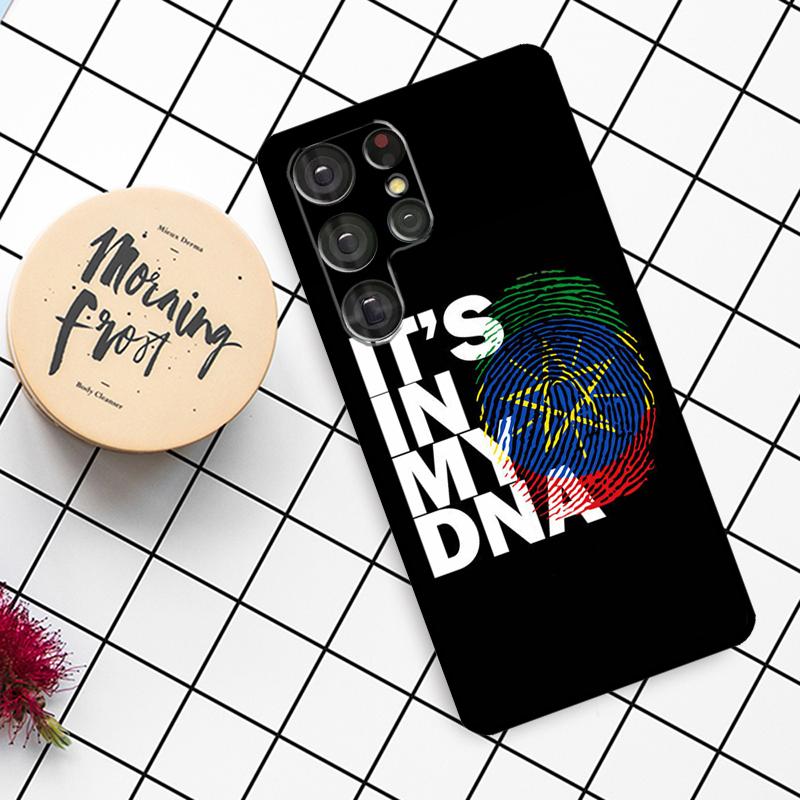 Ethiopia Flag Case For Samsung Galaxy S24 FE S20 FE S21 S22 S23 S24 S25 Ultra S9 S10 S25 Plus Phone Cover