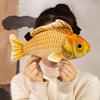 30cm Simulated Fish Bag Soft Stuffed Plush Toys Koi Carp Crucian Carp Parrotfish Funny Plushies Doll Crossbody Bag Girls Gifts